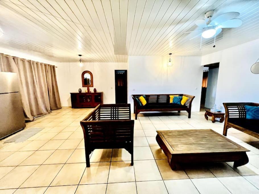 Kahai Lodge Maison Tout Confort Et Spacieuse A Bora Bora Luaran gambar
